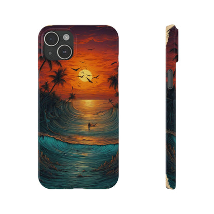 Golden Horizon Slim Case - Colorwink