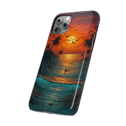 Golden Horizon Slim Case - Colorwink