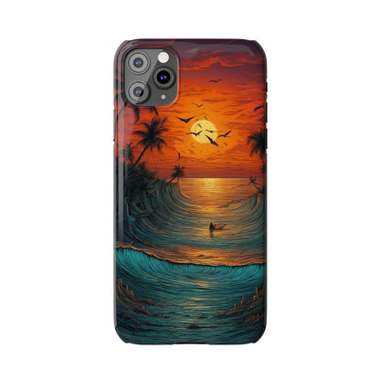 Golden Horizon Slim Case - Colorwink