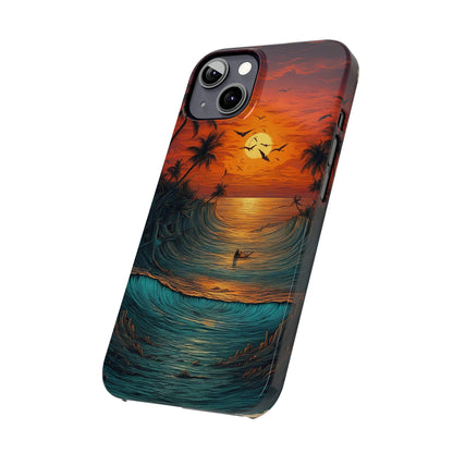 Golden Horizon Slim Case - Colorwink