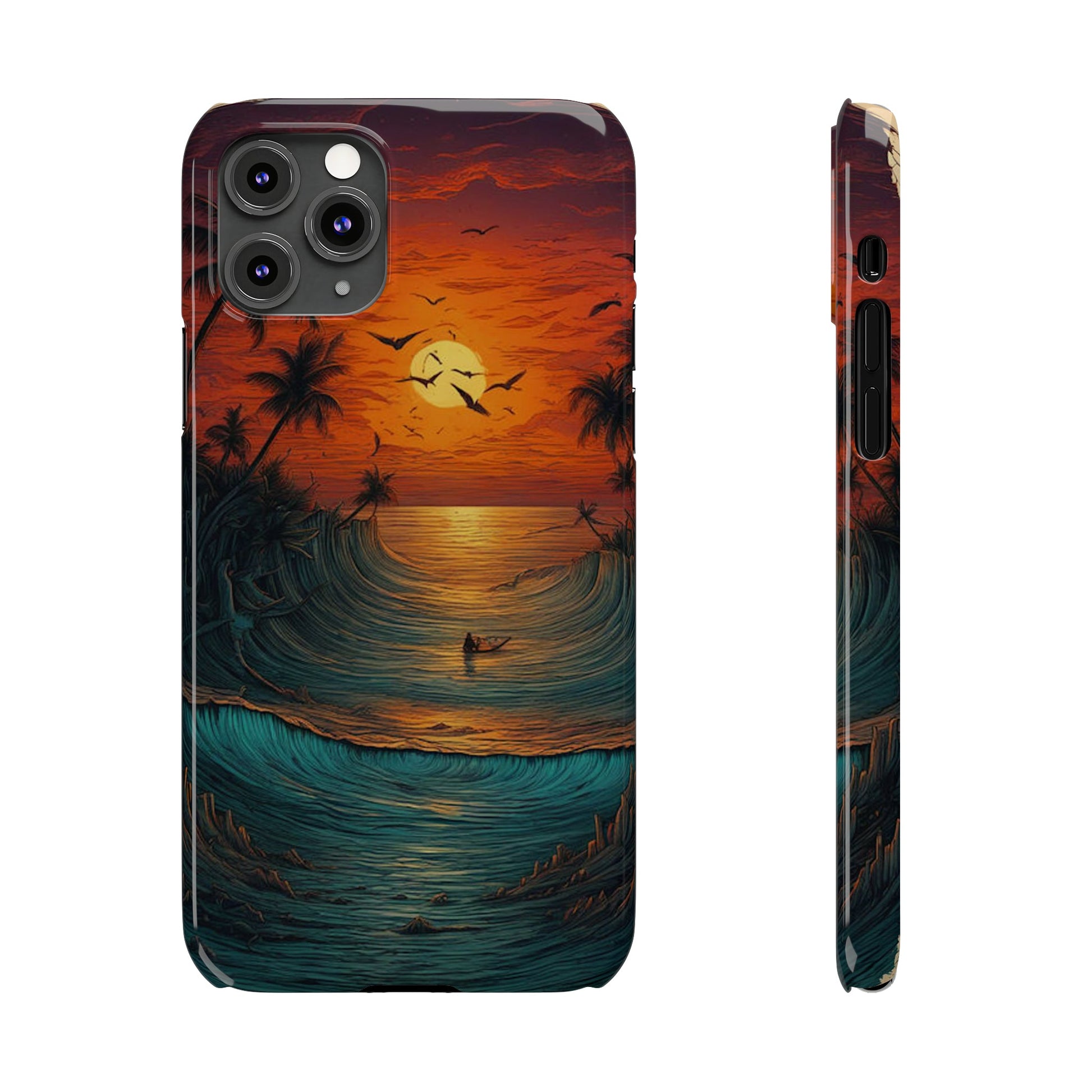 Golden Horizon Slim Case - Colorwink