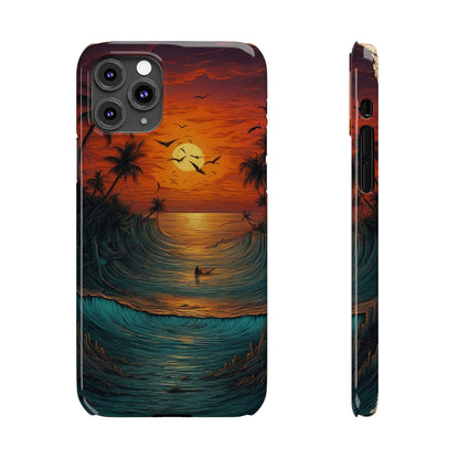 Golden Horizon Slim Case - Colorwink