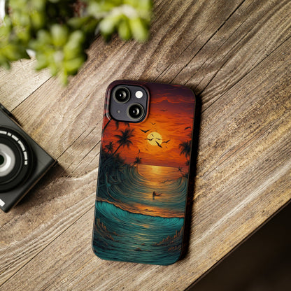 Golden Horizon Slim Case - Colorwink