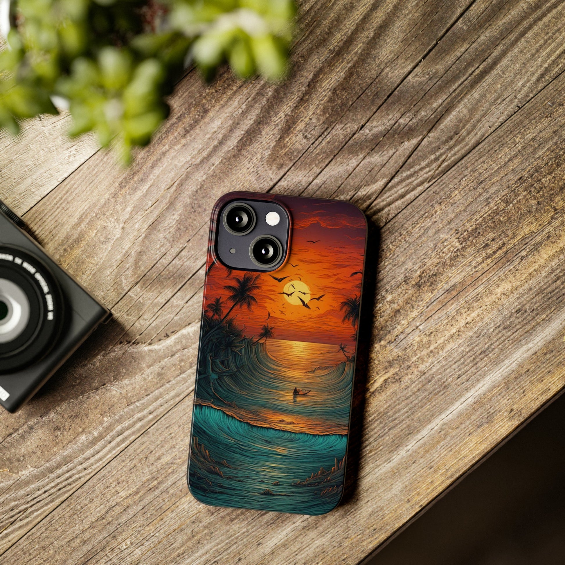 Golden Horizon Slim Case - Colorwink