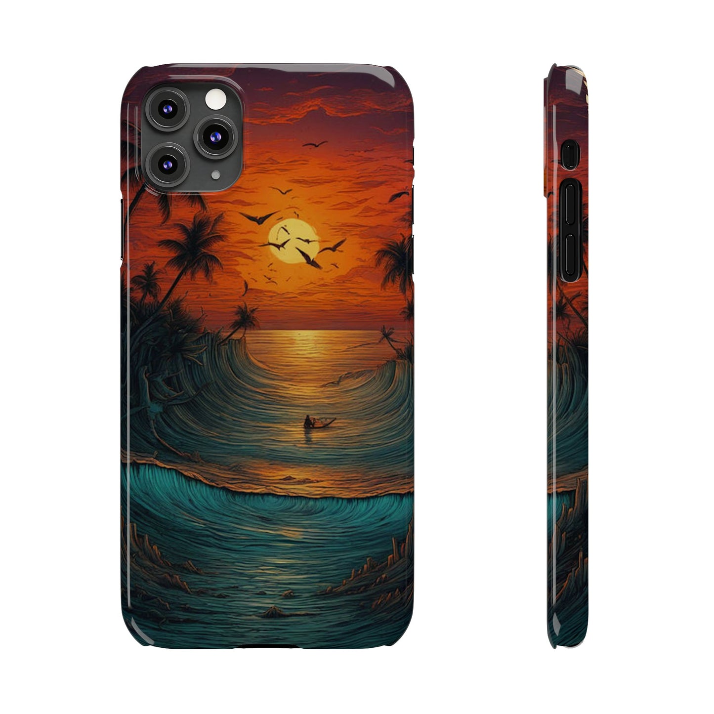 Golden Horizon Slim Case - Colorwink