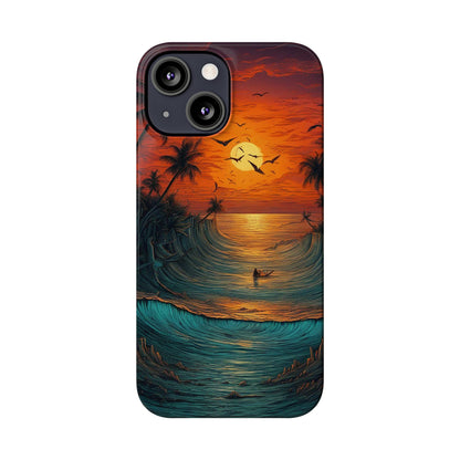 Golden Horizon Slim Case - Colorwink