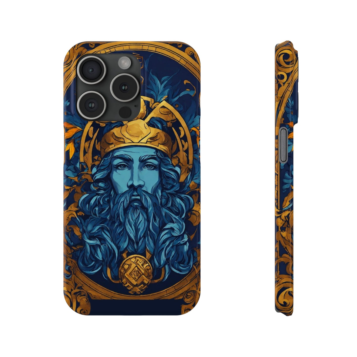 Greek God Slim Phone Case - Colorwink