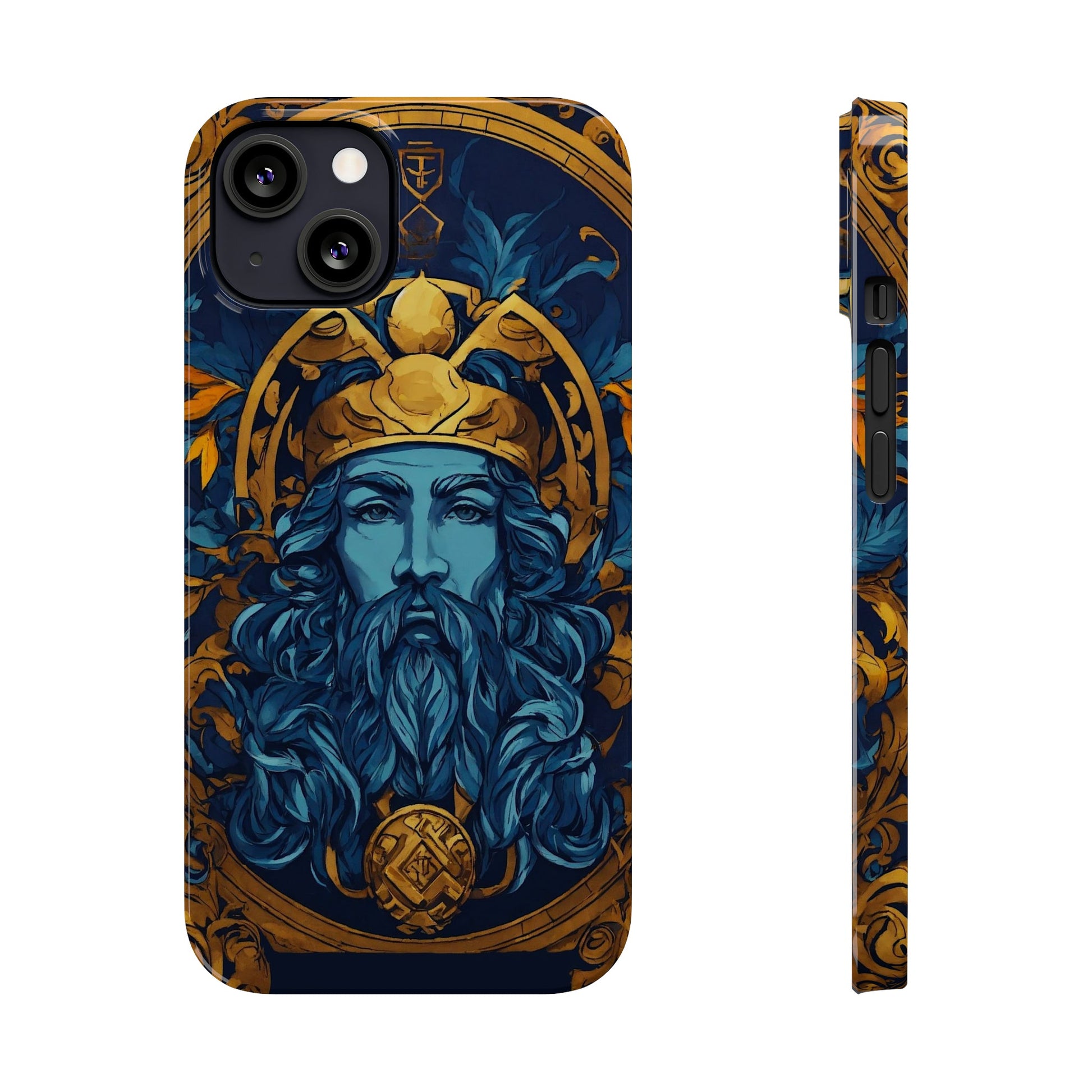 Greek God Slim Phone Case - Colorwink