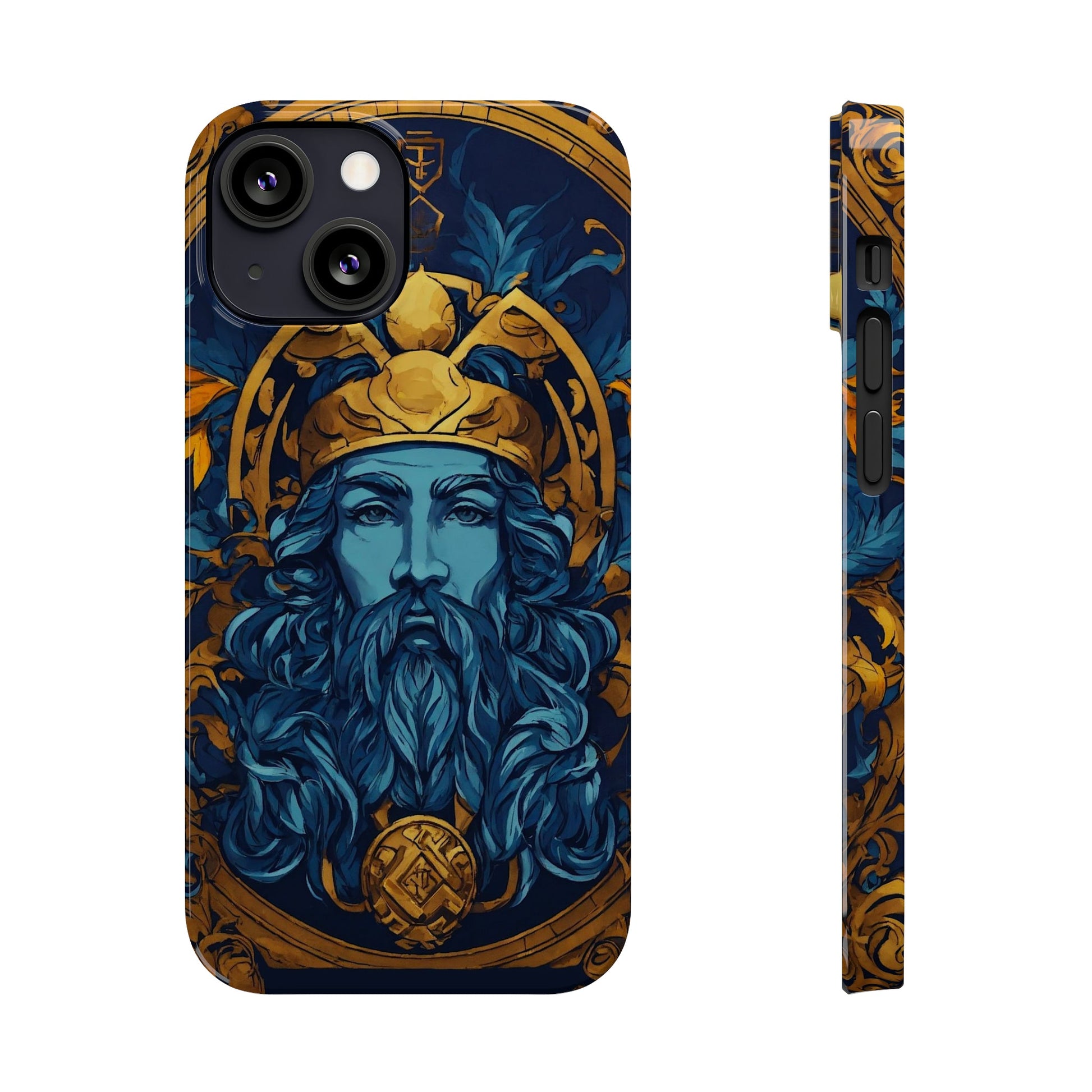 Greek God Slim Phone Case - Colorwink