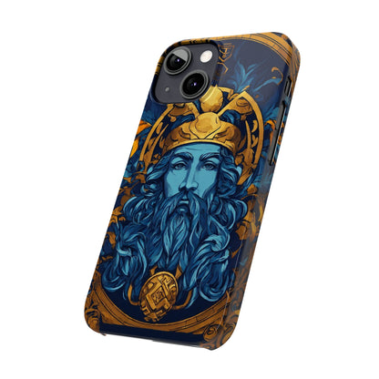 Greek God Slim Phone Case - Colorwink