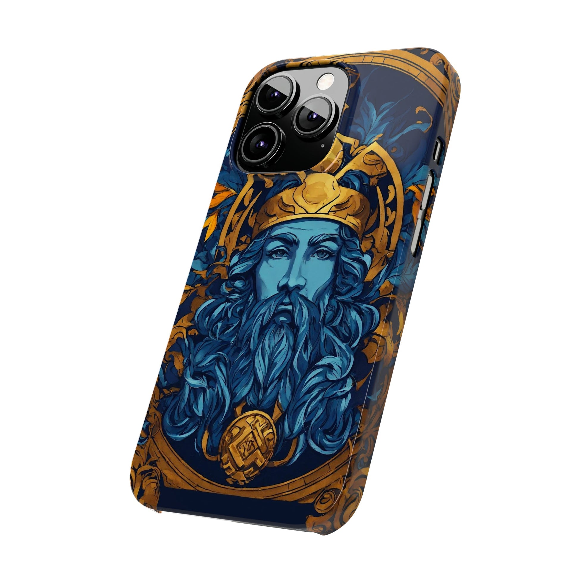 Greek God Slim Phone Case - Colorwink