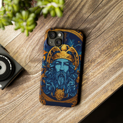 Greek God Slim Phone Case - Colorwink