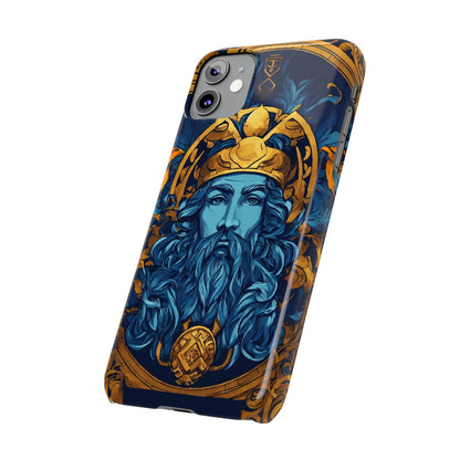 Greek God Slim Phone Case - Colorwink