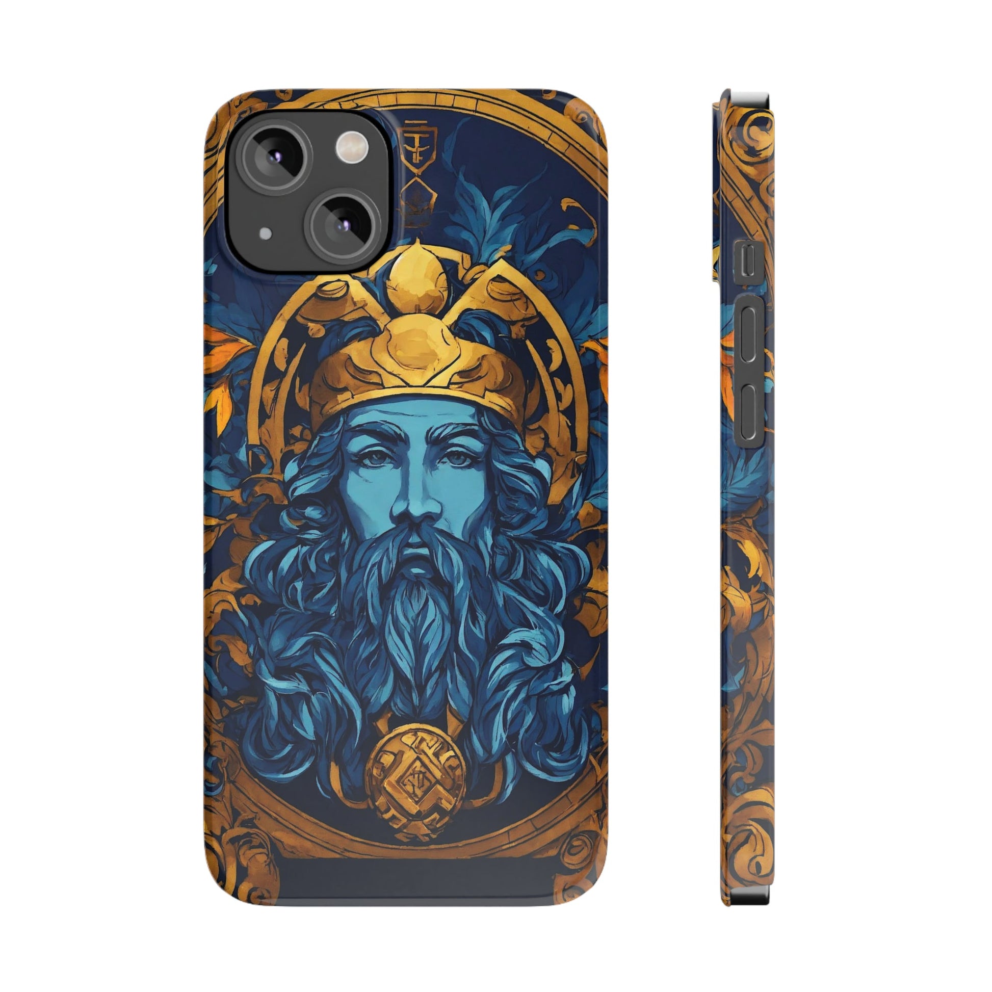 Greek God Slim Phone Case - Colorwink