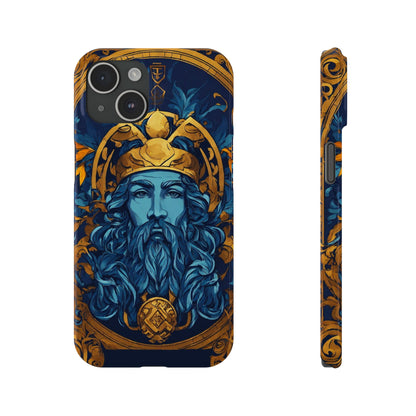 Greek God Slim Phone Case - Colorwink