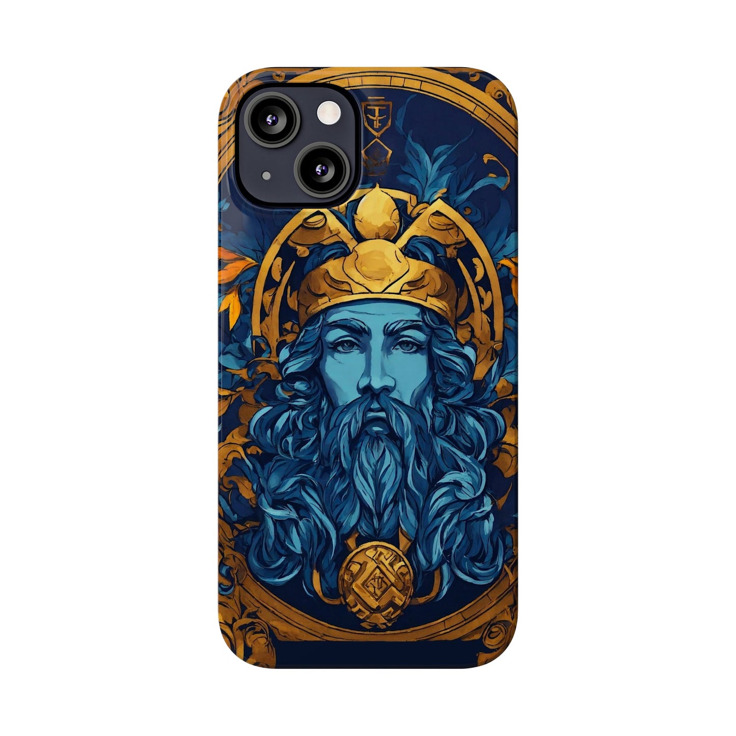 Greek God Slim Phone Case - Colorwink