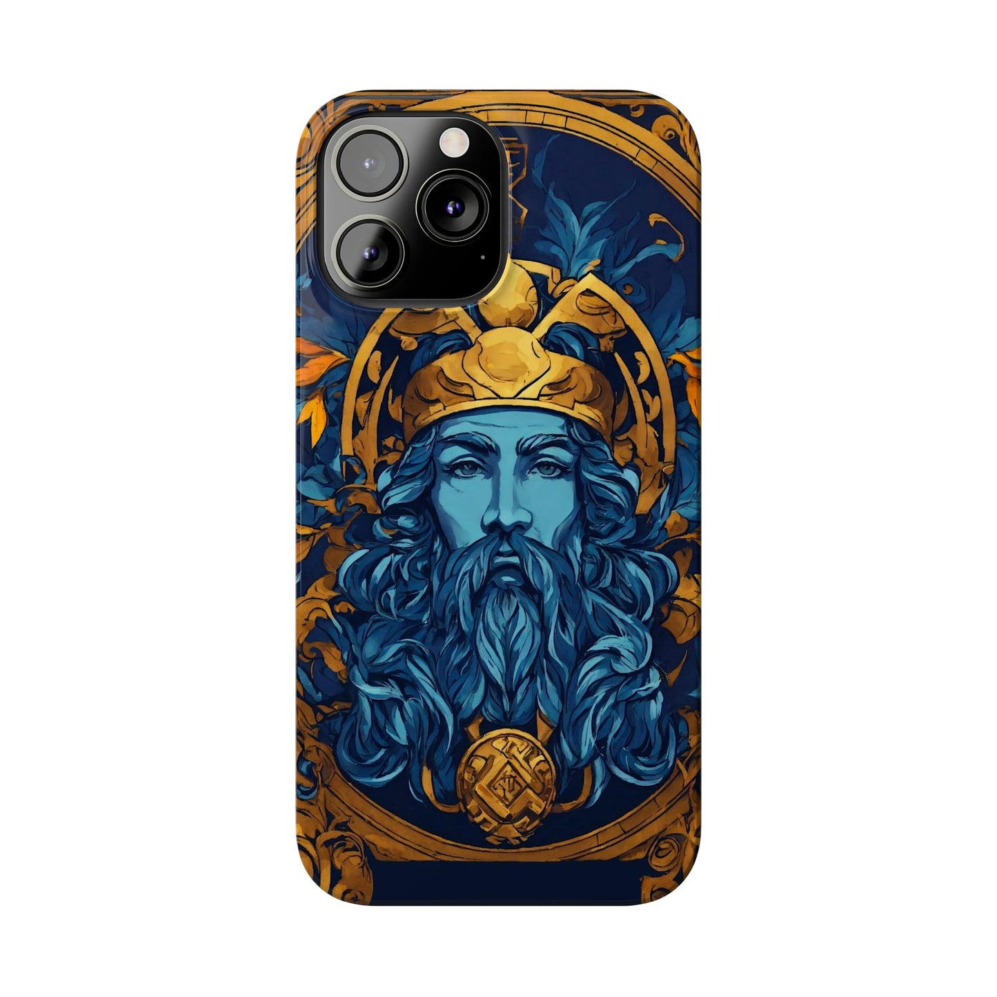 Greek God Slim Phone Case - Colorwink