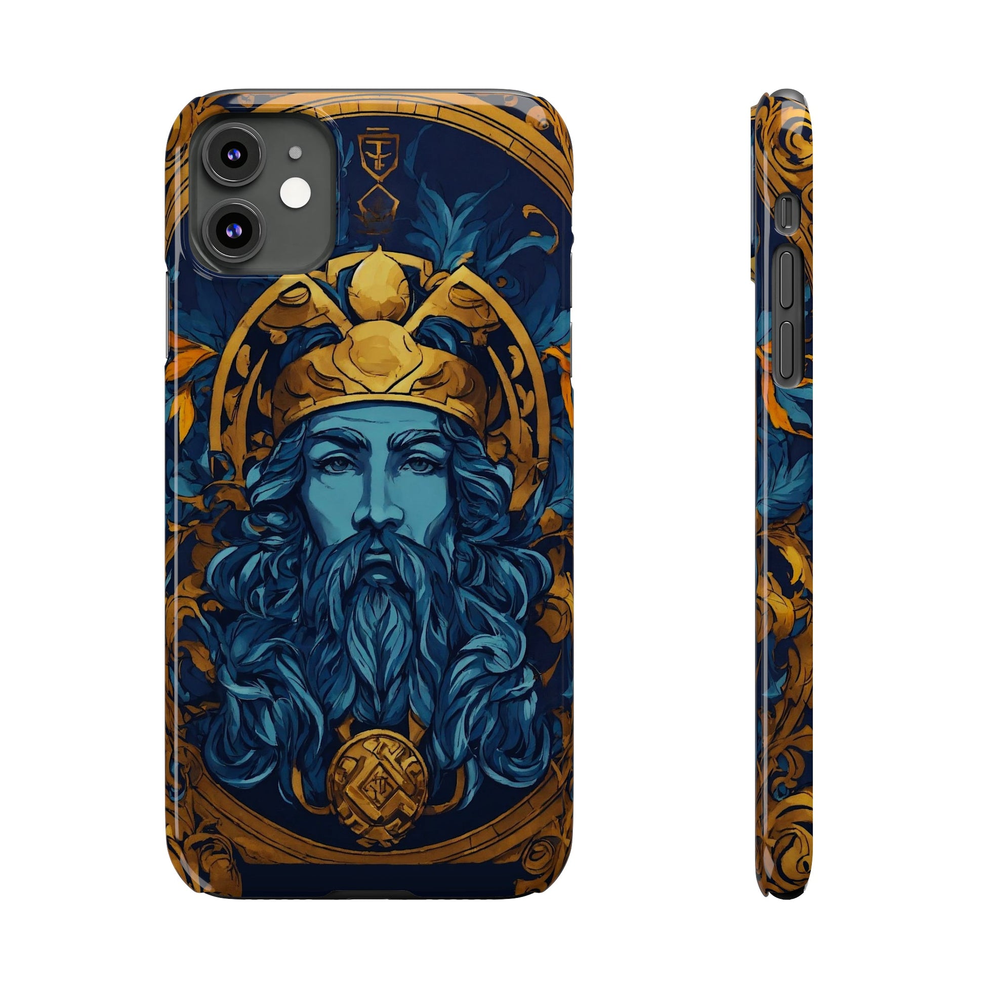 Greek God Slim Phone Case - Colorwink