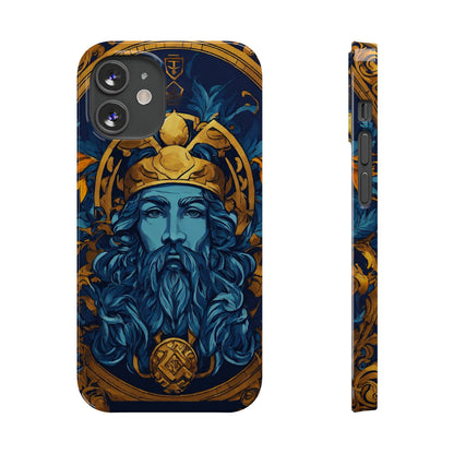 Greek God Slim Phone Case - Colorwink