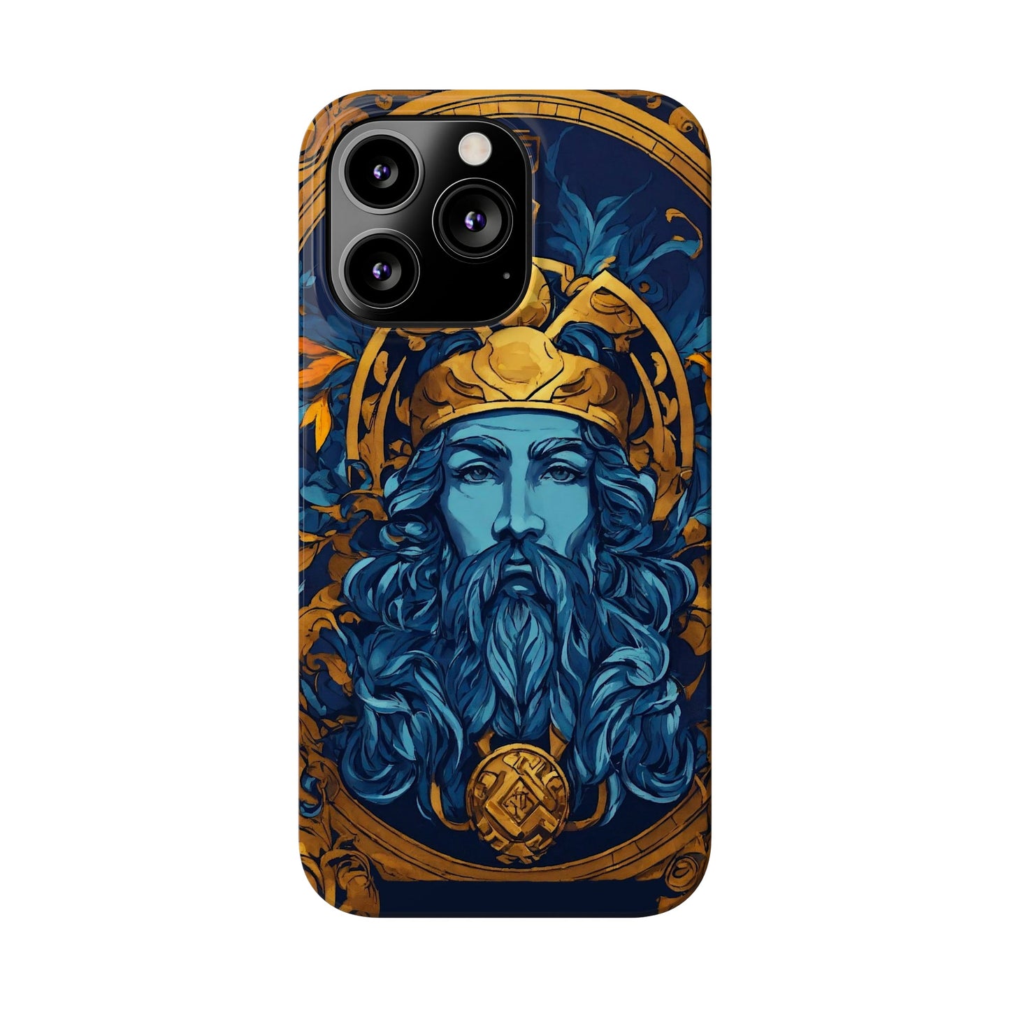 Greek God Slim Phone Case - Colorwink