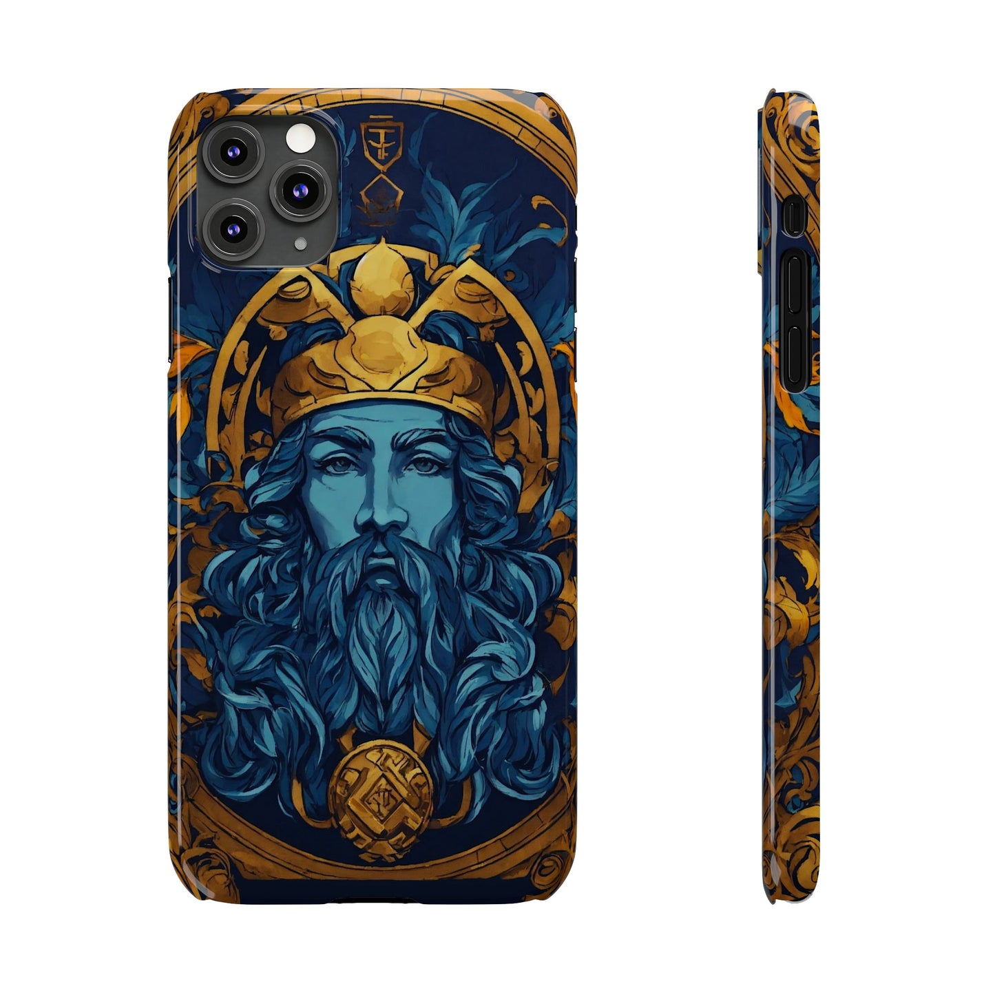 Greek God Slim Phone Case - Colorwink