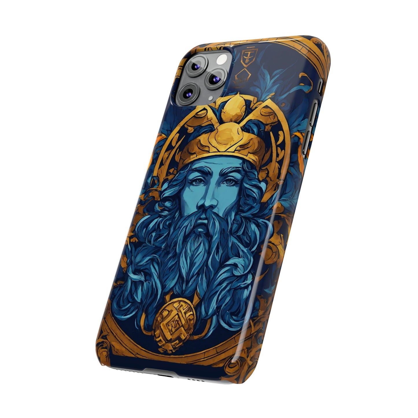 Greek God Slim Phone Case - Colorwink