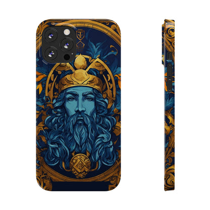 Greek God Slim Phone Case - Colorwink