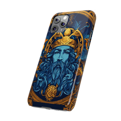 Greek God Slim Phone Case - Colorwink