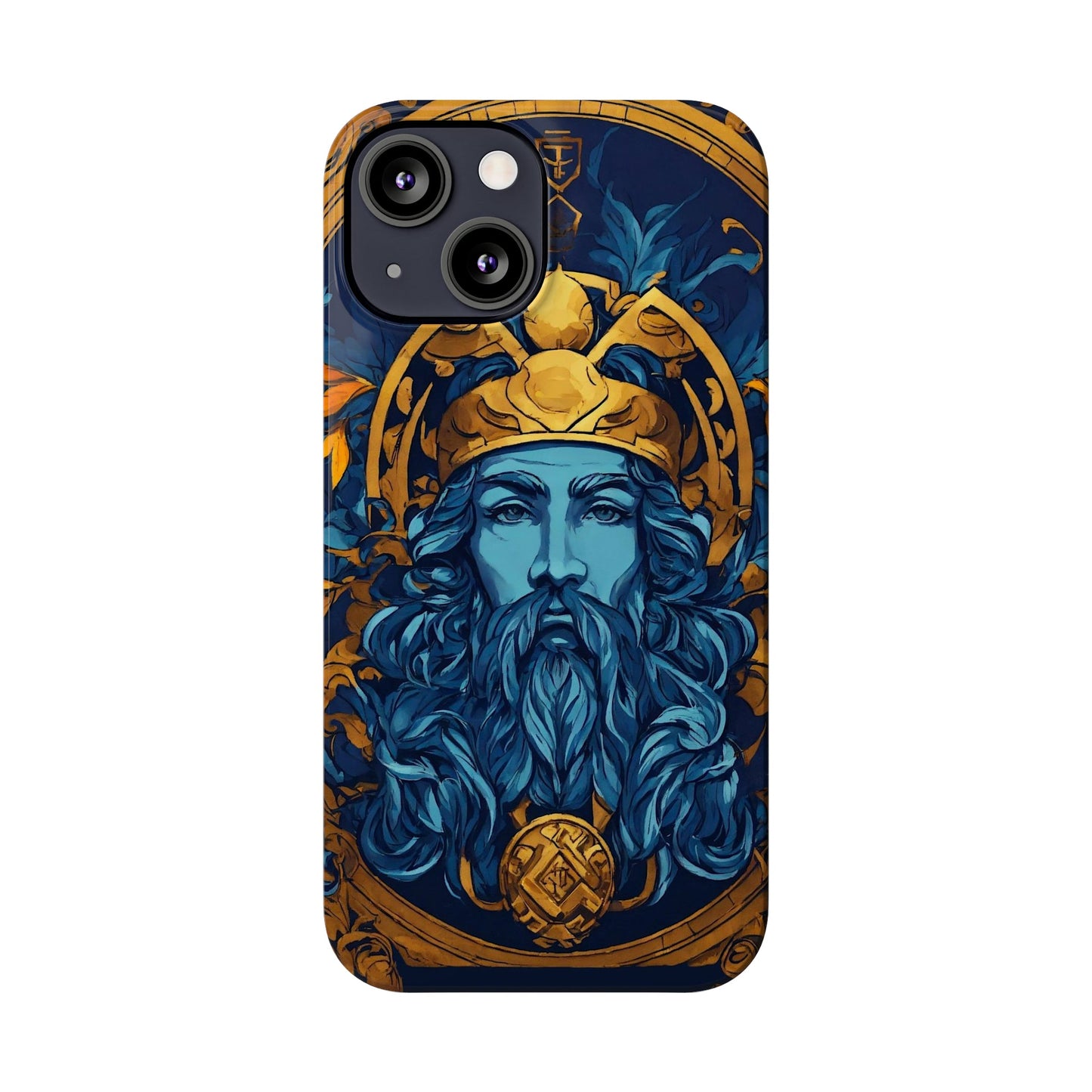 Greek God Slim Phone Case - Colorwink