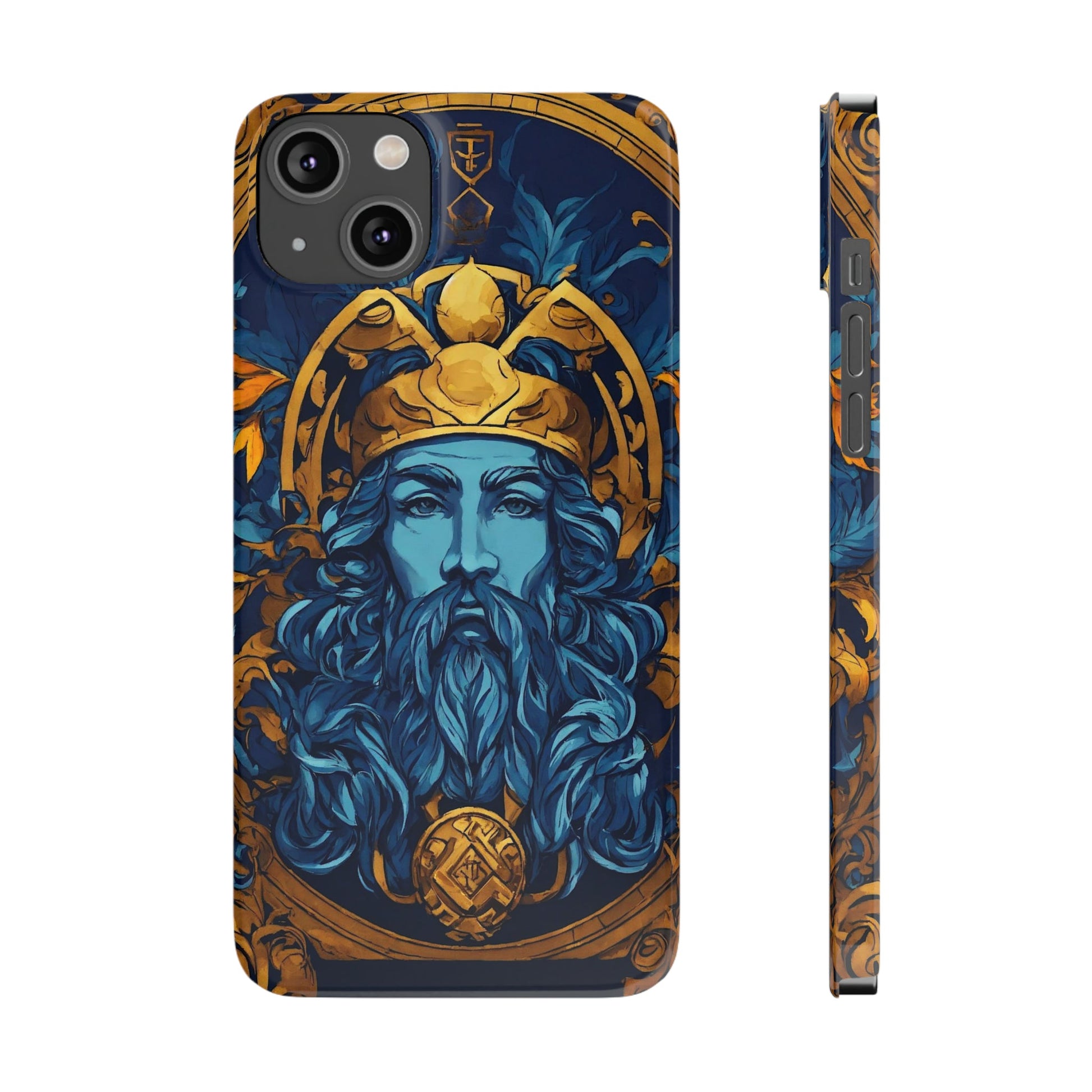 Greek God Slim Phone Case - Colorwink