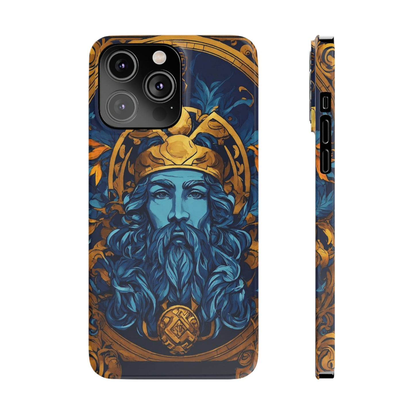 Greek God Slim Phone Case - Colorwink