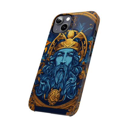 Greek God Slim Phone Case - Colorwink