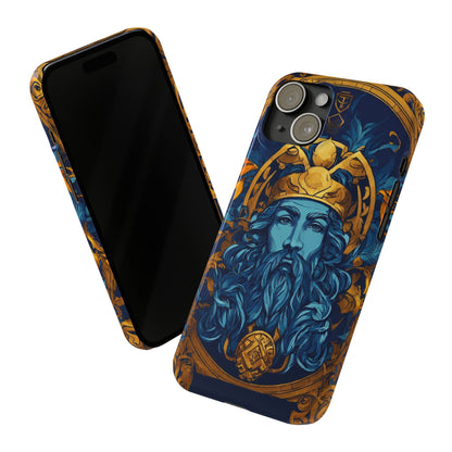 Greek God Slim Phone Case - Colorwink