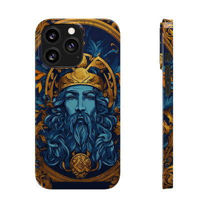 Greek God Slim Phone Case - Colorwink