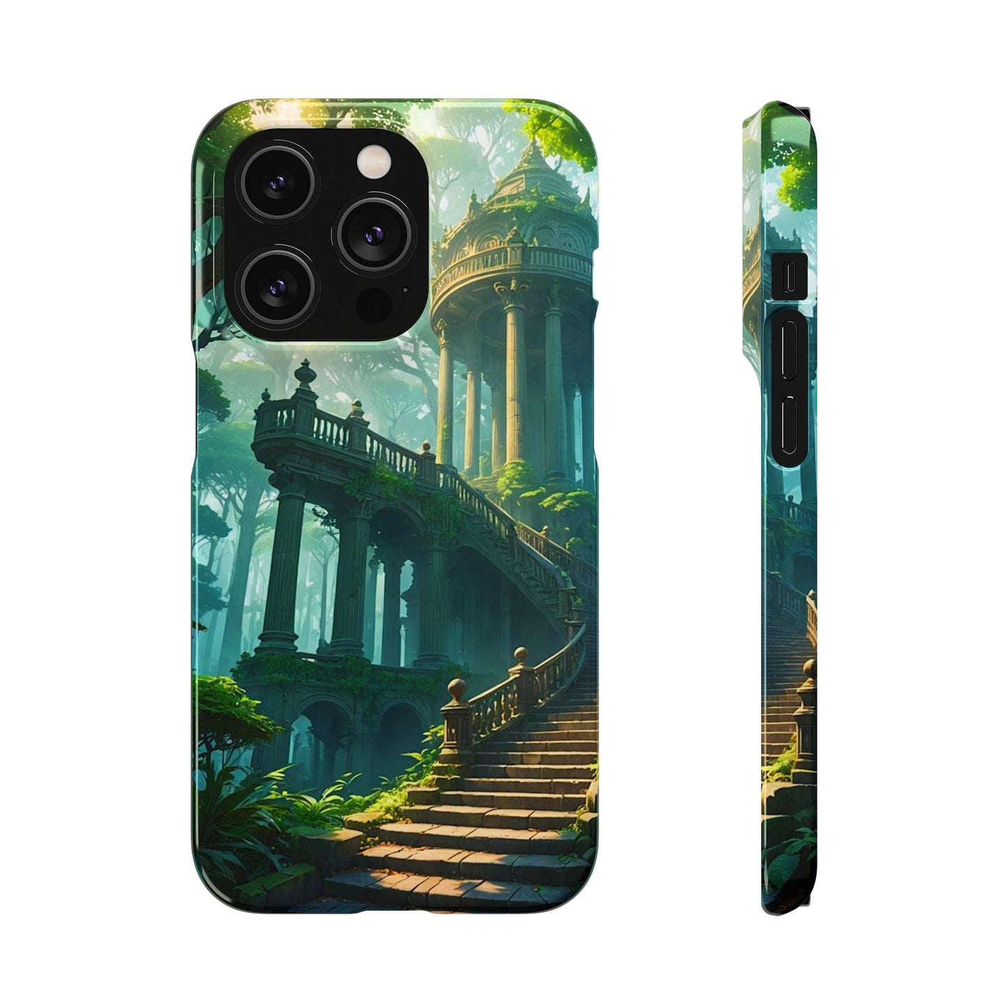 Green Castle Snap Case - Colorwink