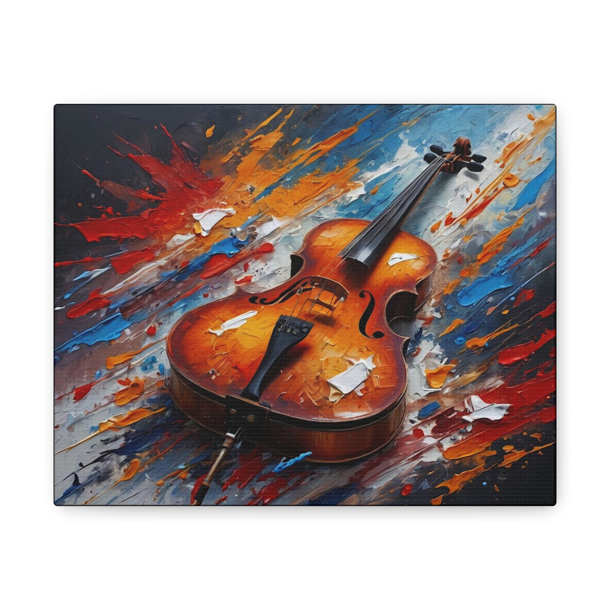 Guitar Art Canvas - Colorwink