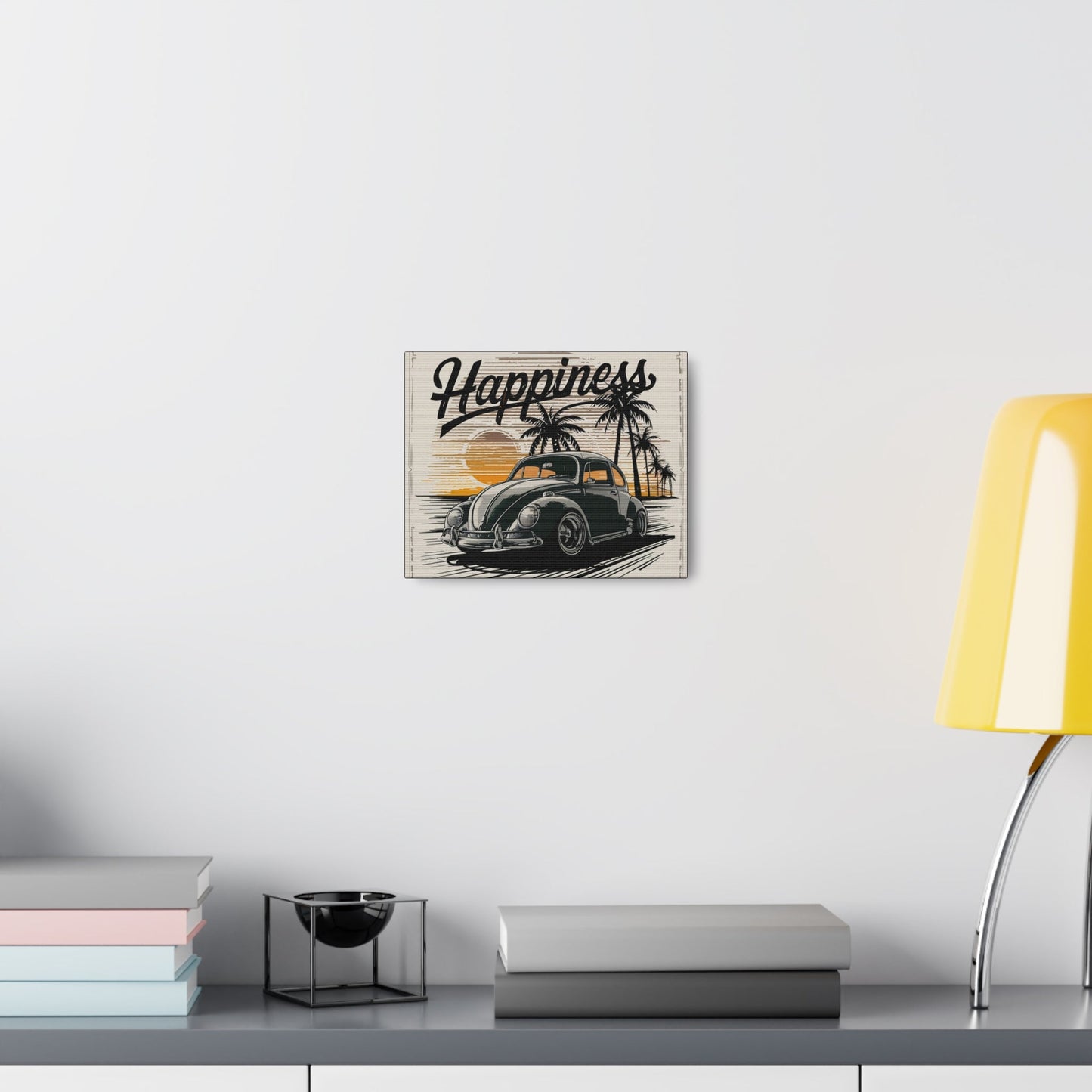 Happiness Mural Canvas - Colorwink