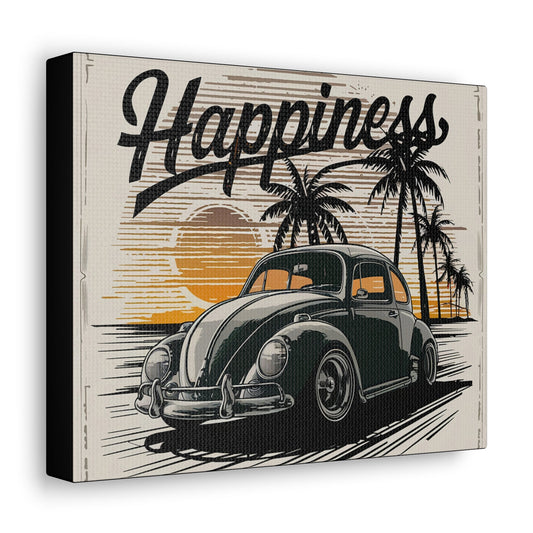 Happiness Mural Canvas - Colorwink