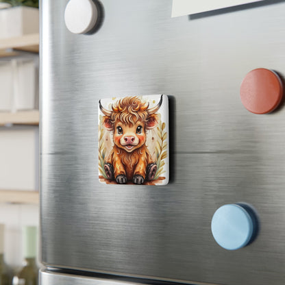 Happy Baby Cow Fridge Magnet - Colorwink