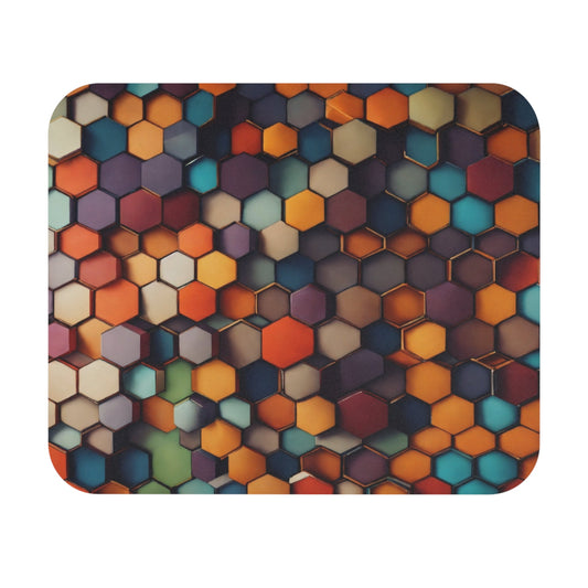 Hexagonal Prism Mouse Pad - Colorwink