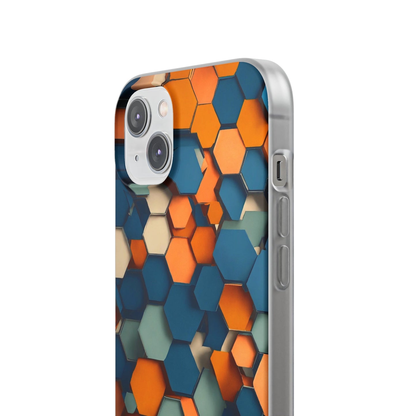 Hexagons Flexi Case - Colorwink