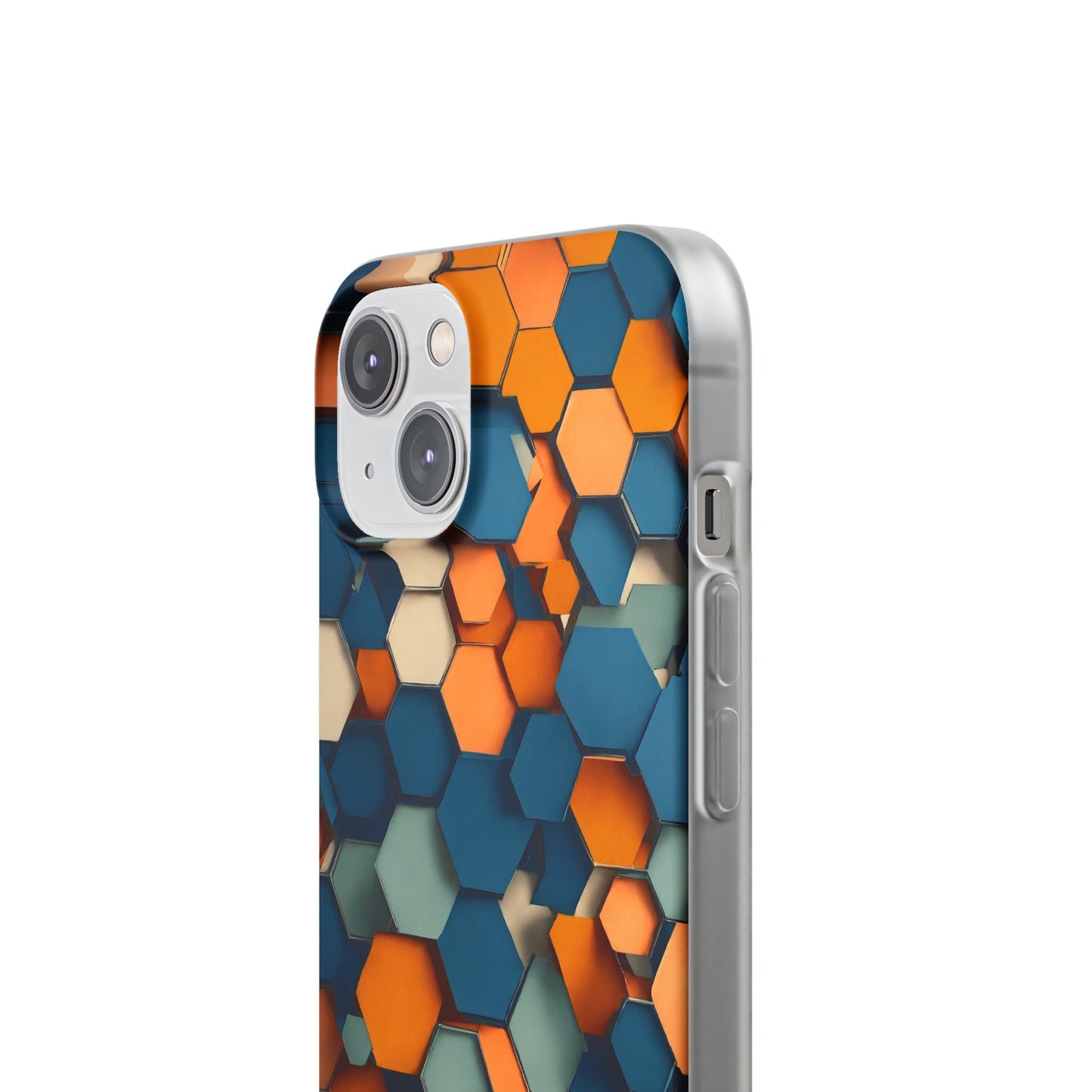 Hexagons Flexi Case - Colorwink