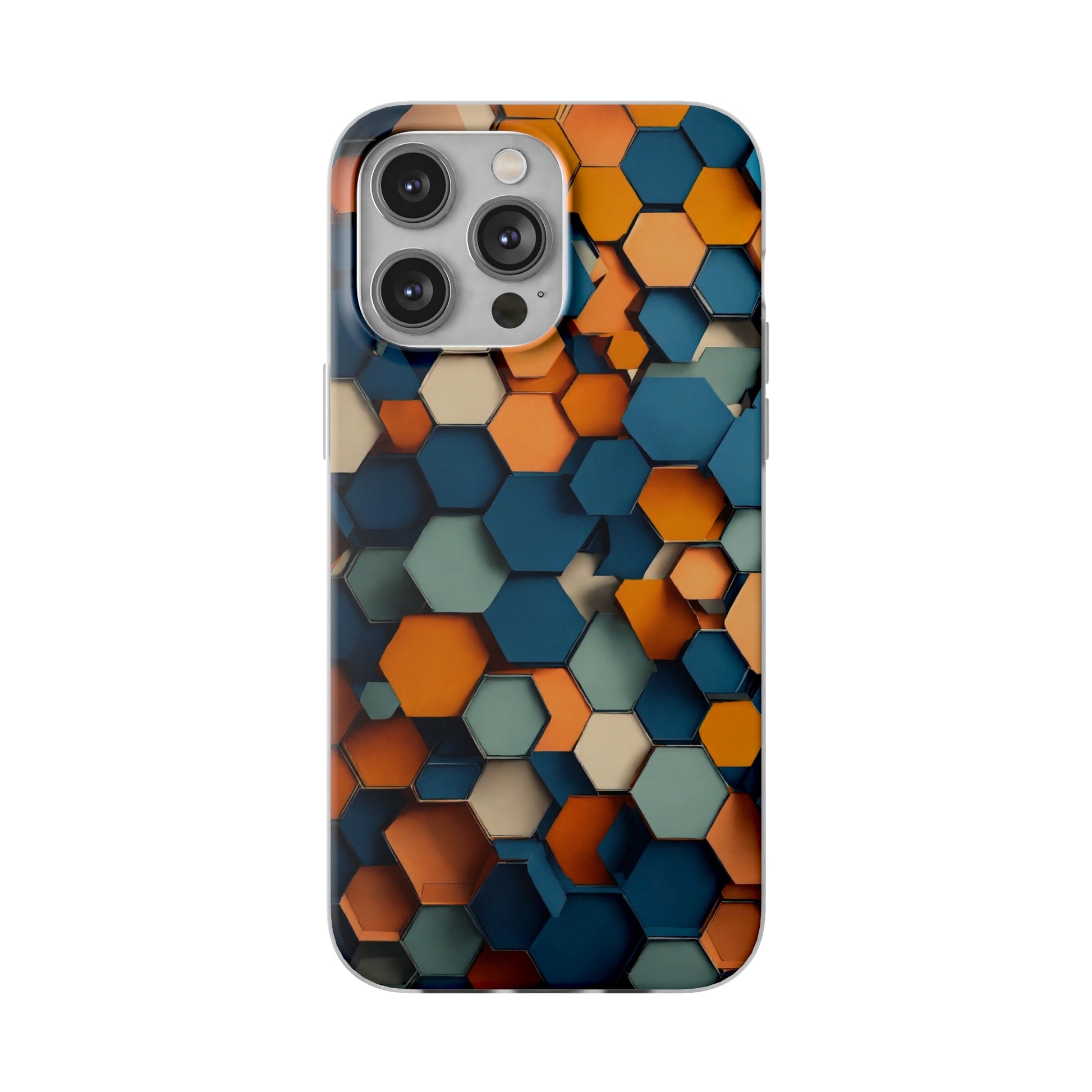 Hexagons Flexi Case - Colorwink