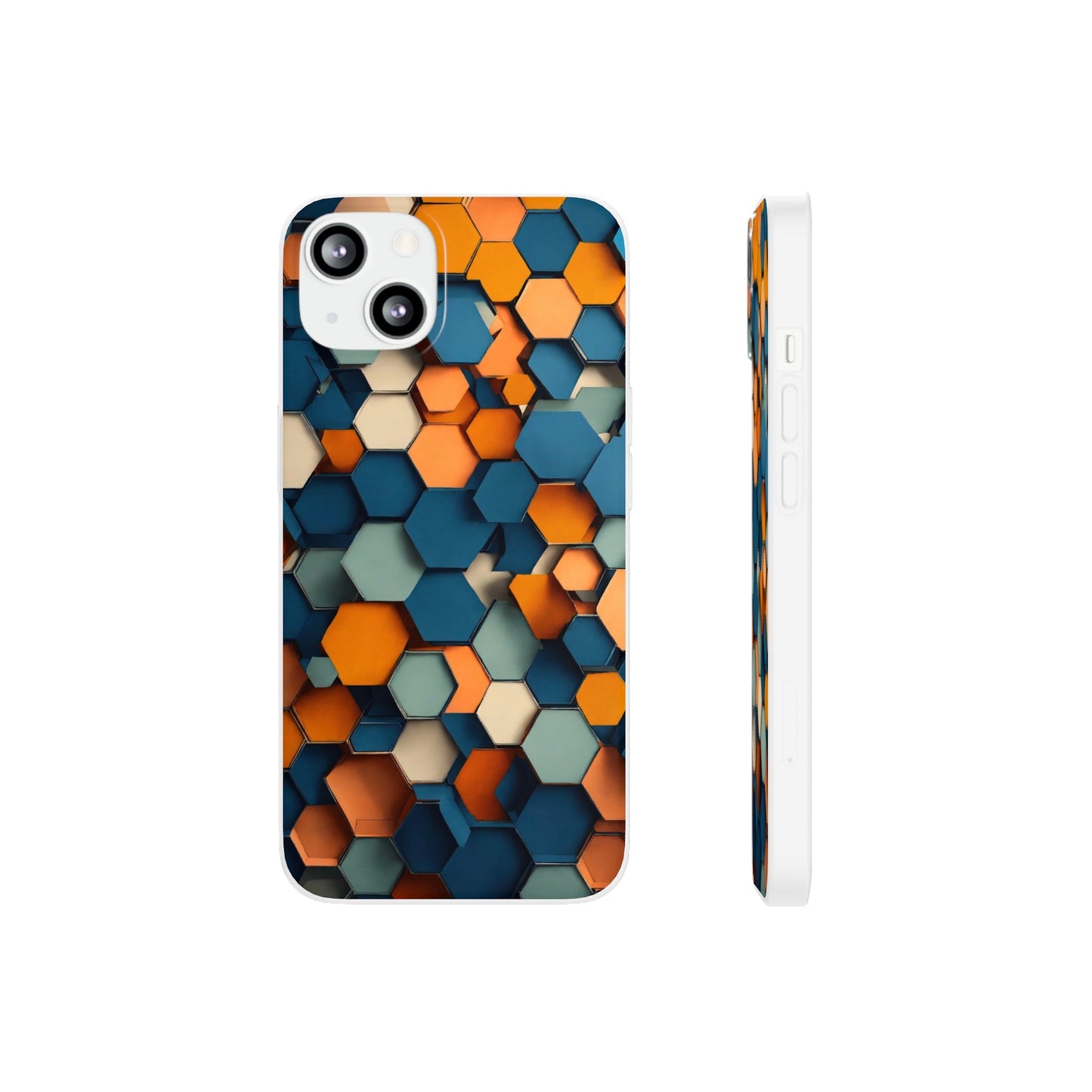 Hexagons Flexi Case - Colorwink