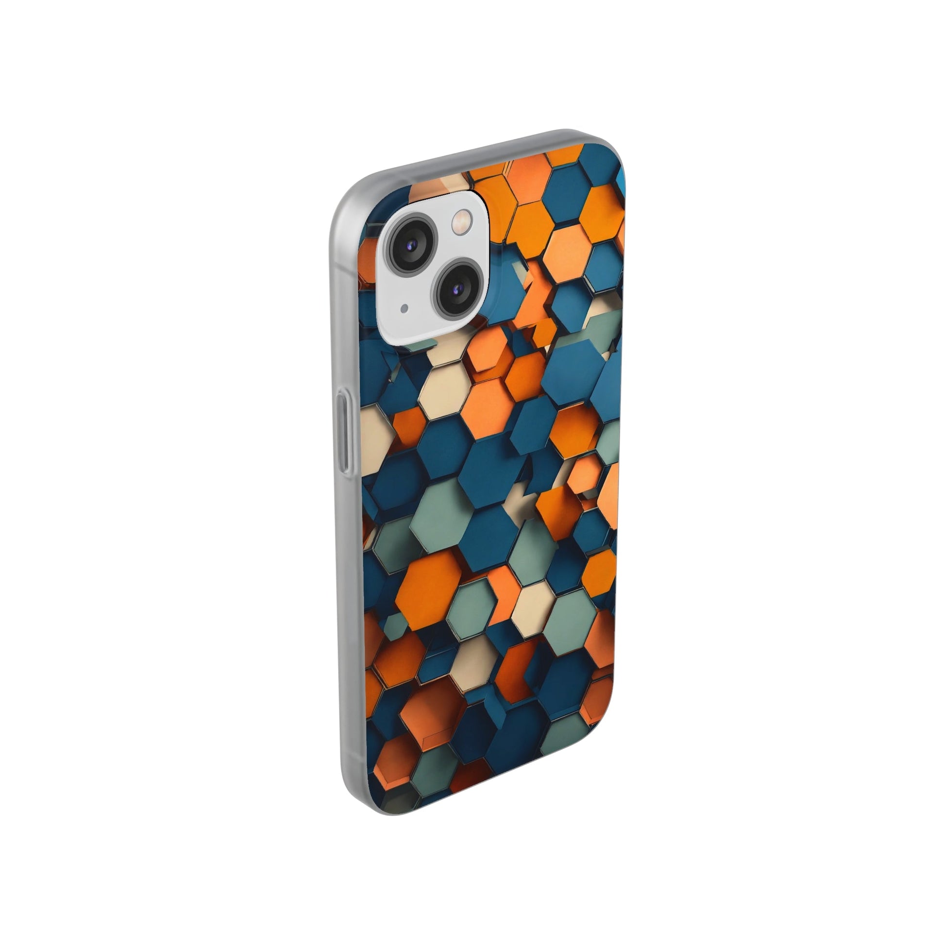 Hexagons Flexi Case - Colorwink