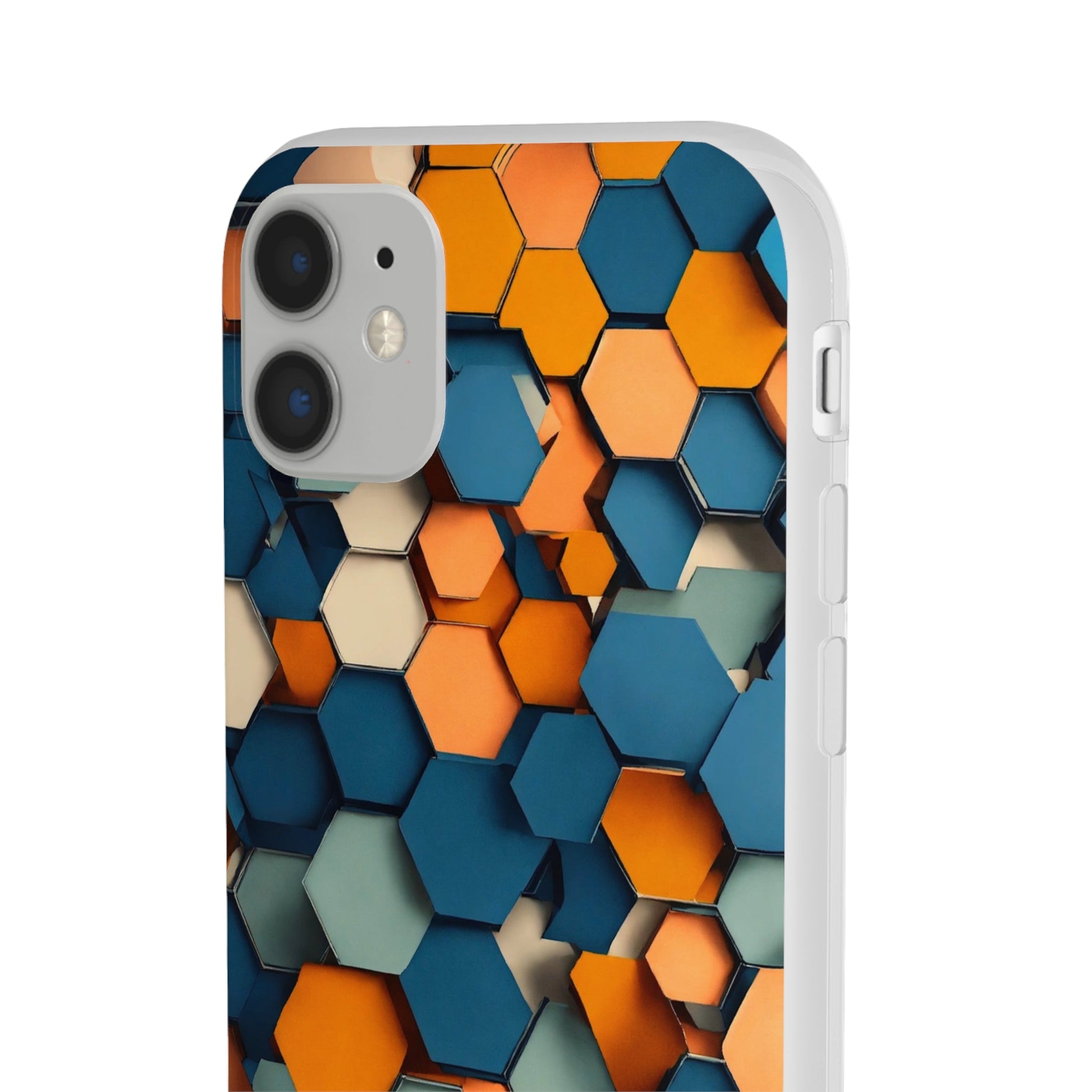 Hexagons Flexi Case - Colorwink