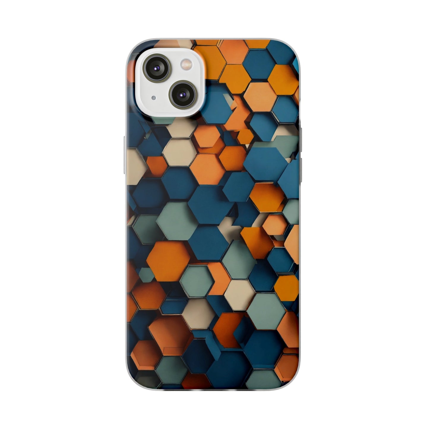 Hexagons Flexi Case - Colorwink