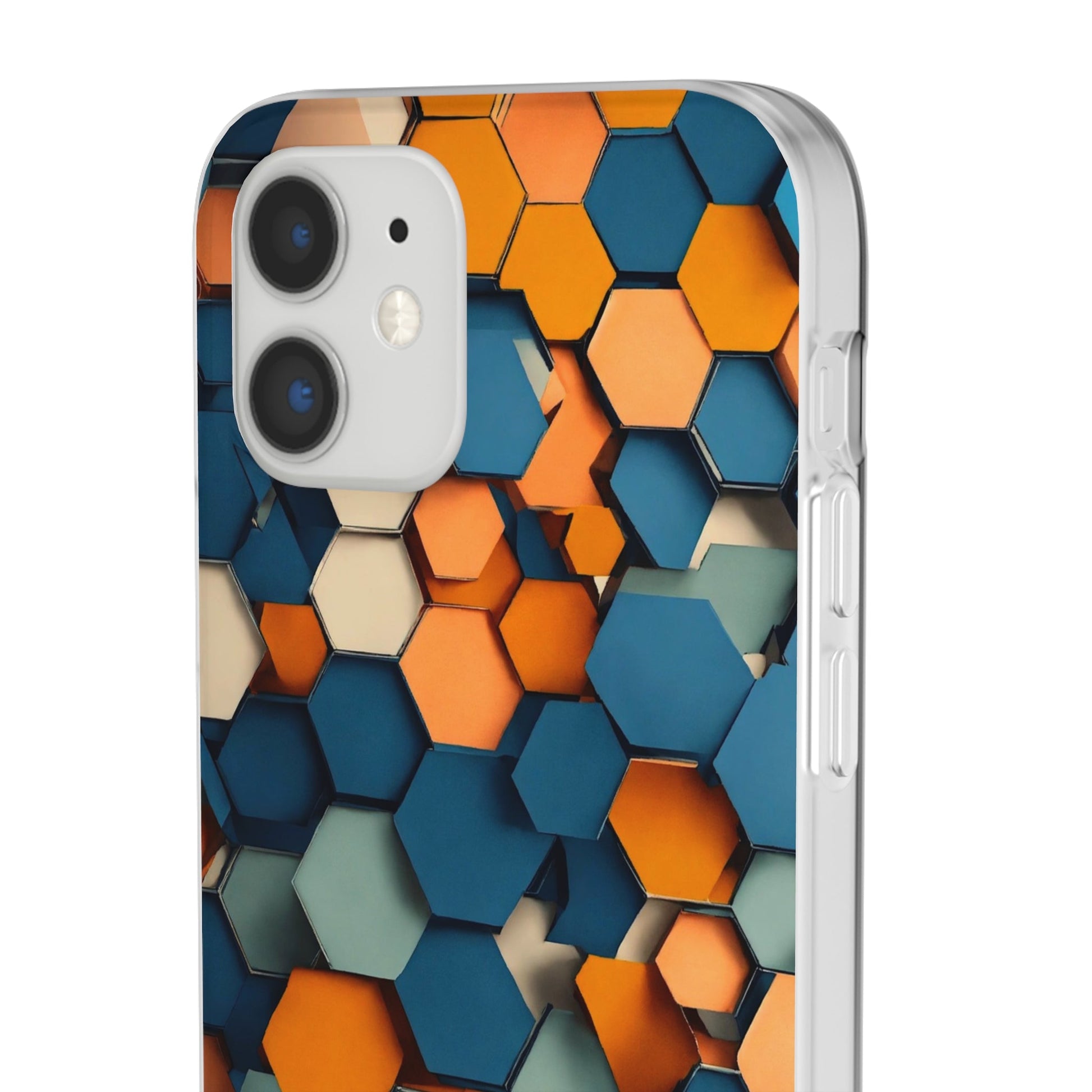 Hexagons Flexi Case - Colorwink