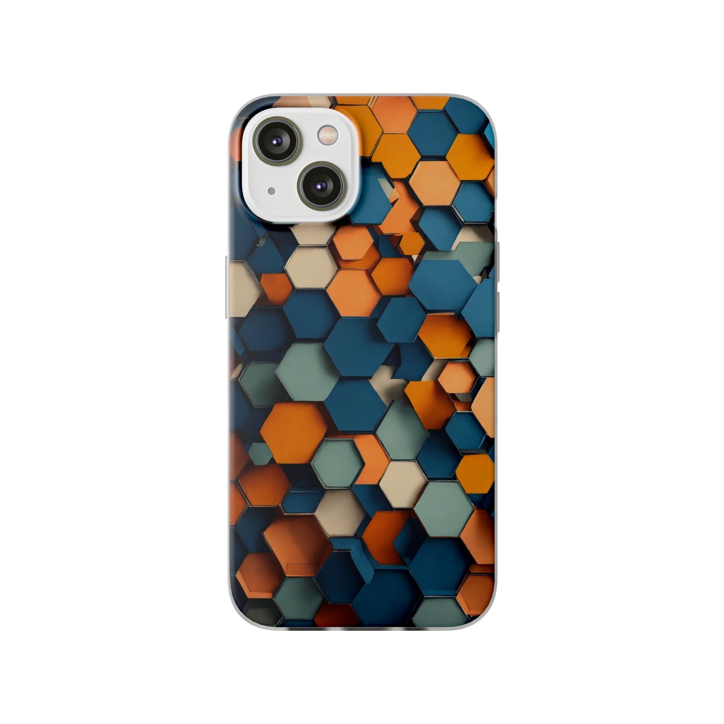 Hexagons Flexi Case - Colorwink