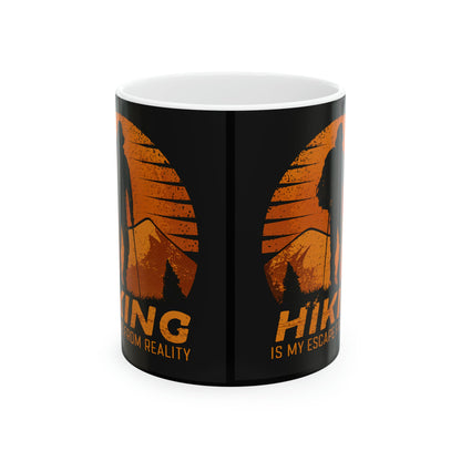 Hiking Vintage Classic Art Mug - Colorwink